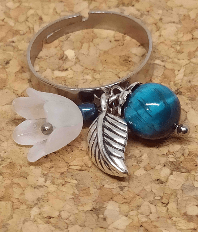 Bague Oeil de chat, arg. - 92