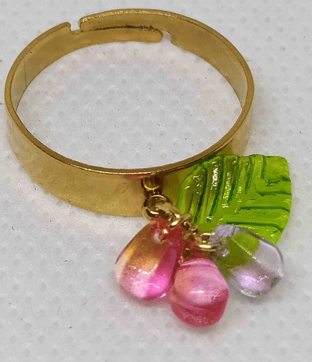 Bague Rosée, doré - 96