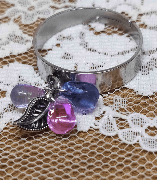 Bague Rosée mauve - 94
