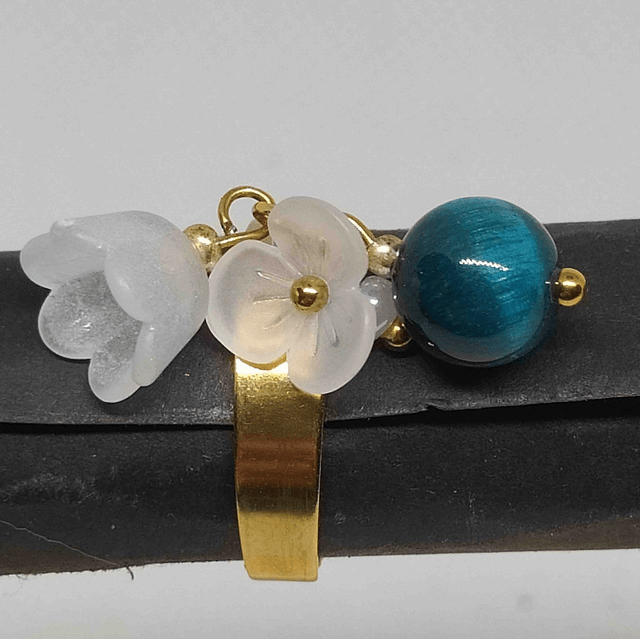 Bague Oeil de chat, doré - 93