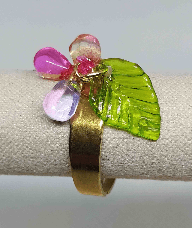 Bague Rosée, doré - 96