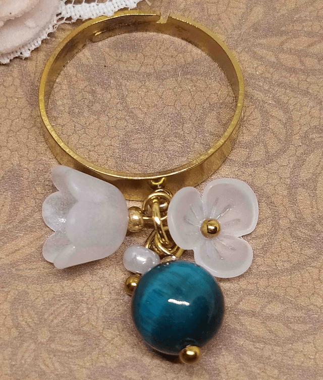 Bague Oeil de chat, doré - 93