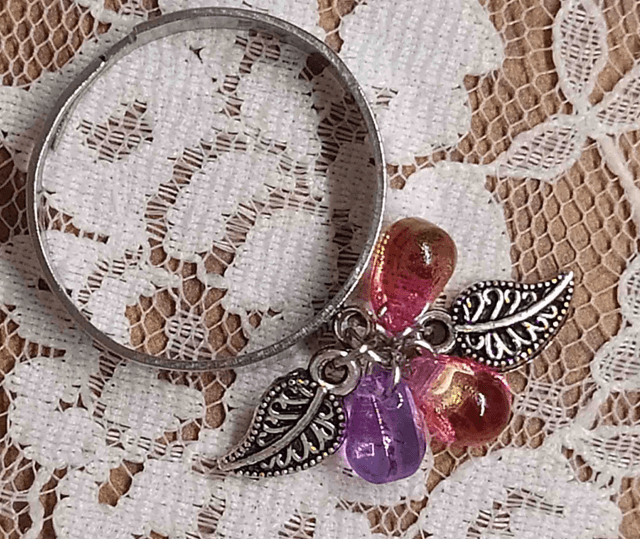 Bague Rosée rose - 95