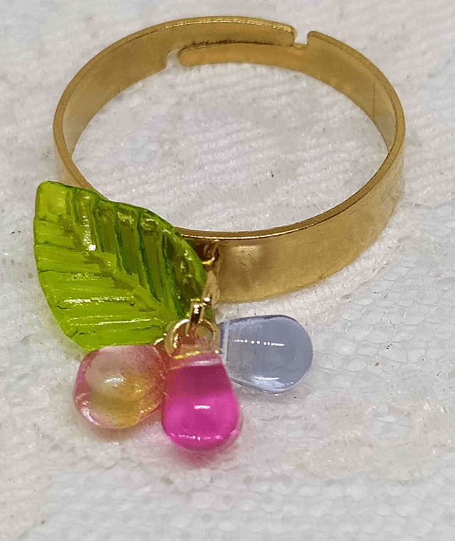 Bague Rosée, doré - 96