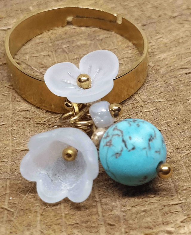 Bague Turquoise - 57