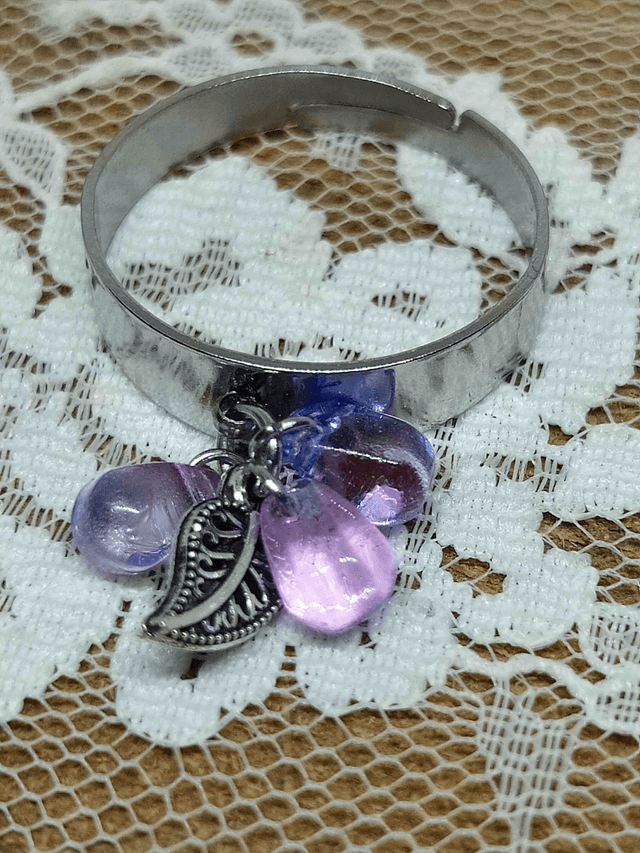 Bague Rosée mauve - 94
