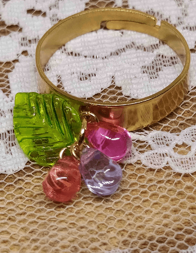 Bague Rosée, doré - 96